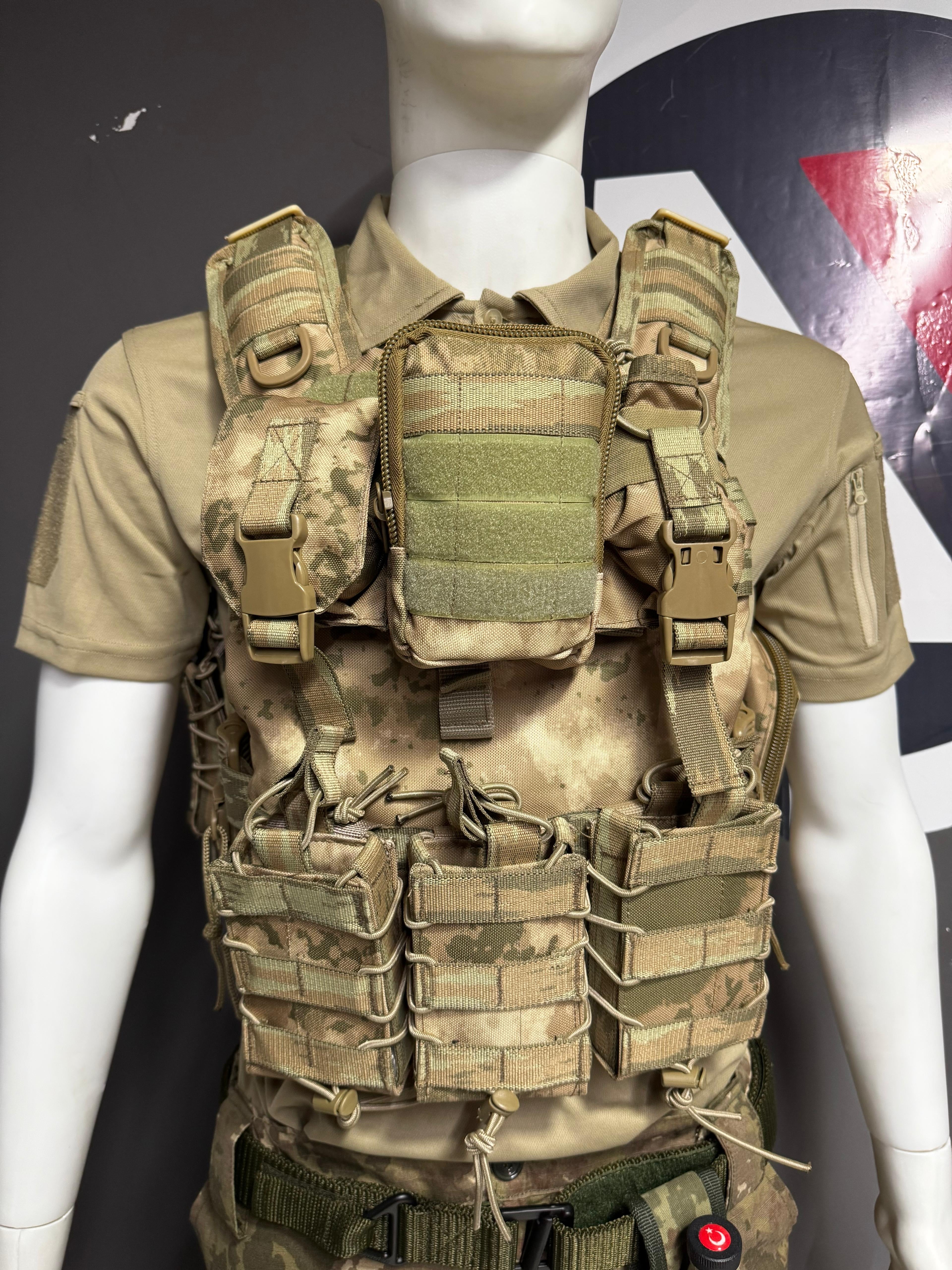 Jandarma Kamuflaj Hücum Yeleği