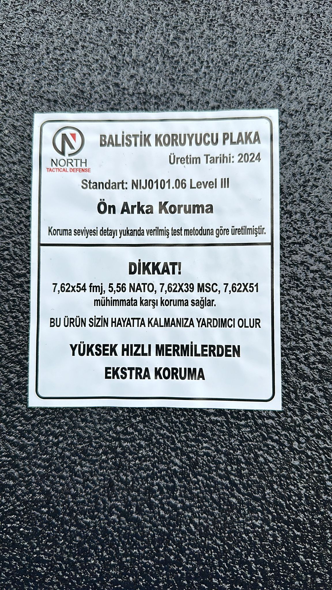 Balistik Plaka